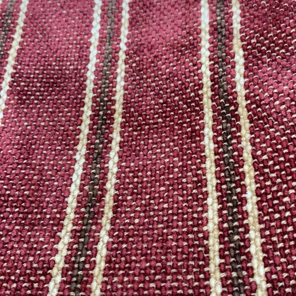 3 Restoration Hardware accent pillow case shams neutral red tan zip closure